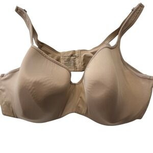 Olga Flirty Underwire Bra Tan Beige Full Coverage GA4711A 44D Womens